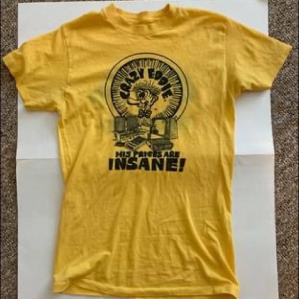 COPY - Vintage Crazy Eddie T-Shirt Women’s Small